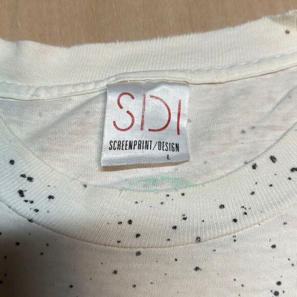 Vintage Bear Brothers Grizzly Dude 90s TShirt All Over Print USA SINGLE SDI L - Picture 4 of 11